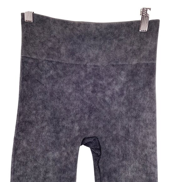 Double Zero Womens High-Waisted Ribbed Biker Shorts Size Small Gray‎ - Picture 5 of 7